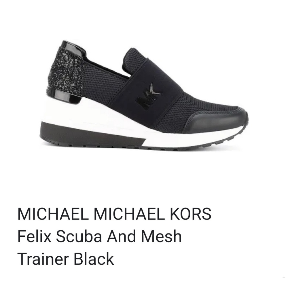 Michael Kors Felix Casual Glitter Embellished Fashion Sneaker